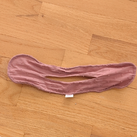 Pink Textured Hair Bun Accessory - Picture 2 of 2